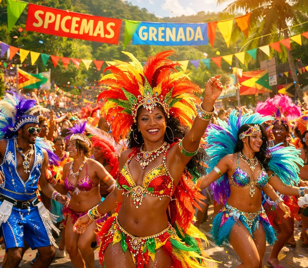 Discover Grenada with attending Spicemas carnival