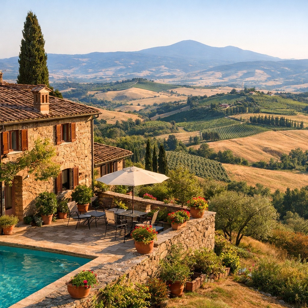 Tuscany private villa