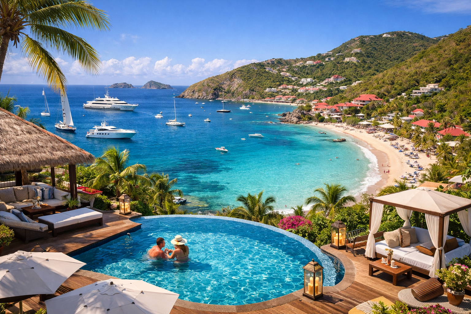 Exclusive Luxury travel planning St Barth for Toronto travelers